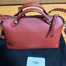 Fendi By the Way Medium Crossbody Reddish 4