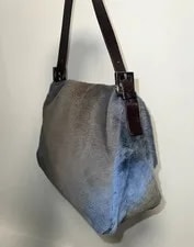 Fendi Baguette Mama Fall 1999 Karl Lagerfeld Exotic Squirrel Fur 3