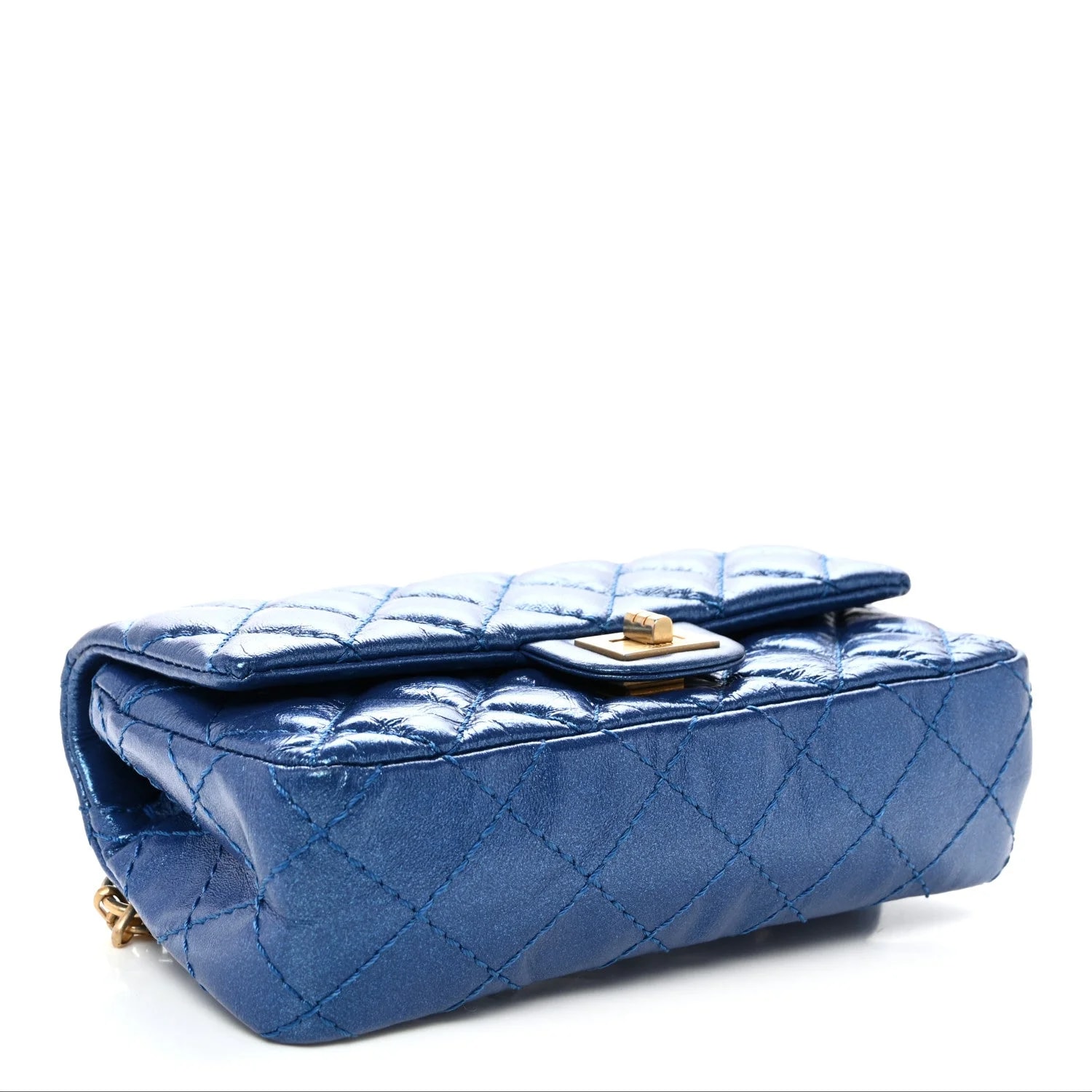 Metallic Aged 2.55 Reissue Flap Belt 4