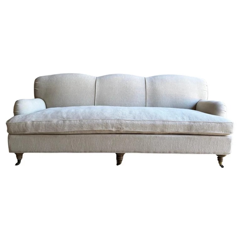 Bloom Home Inc — Modern English in A Heavy Weight Washed Hemp & Down Cushion — Furniture — resale
