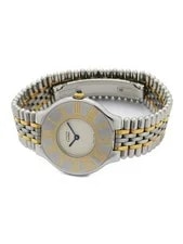 Cartier Must W10050F4 Stainless Steel / Yellow Gold Plated 31mm Quartz #TW2278 2