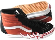 Vans Sk8-Hi Burnt Skate Shoes 2