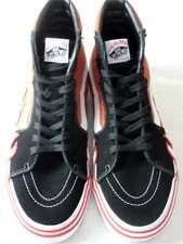 Vans Sk8-Hi Burnt Skate Shoes 3