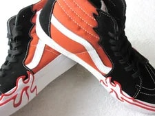 Vans Sk8-Hi Burnt Skate Shoes 4