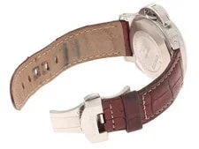 Panerai Luminor Marina PAM00048 / OP6690 Stainless Steel / Leather 40mm #DW1031 3
