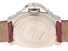 Panerai Luminor Marina PAM00048 / OP6690 Stainless Steel / Leather 40mm #DW1031 4