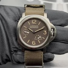 Panerai Luminor PAM00797 Titanium Case Warranty Till 2028 4 Oem Straps 4