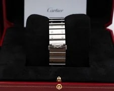 Santos de Cartier 39.8mm WSSA0062 Green Dial 4