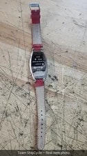 Defective Cartier Tonneau Dual Time Silver Paris 925 Broken Glass G3D 4