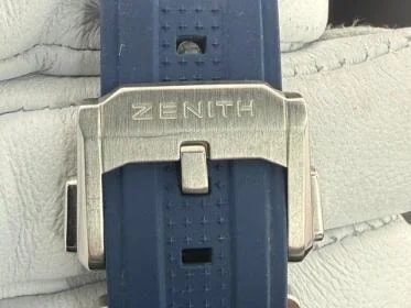 Zenith — Zenith Defy Skyline Skeleton Blue 03.9300.3620/79.I001 – Box – OEM Strap & Clasp – $6,900 — Watch — resale