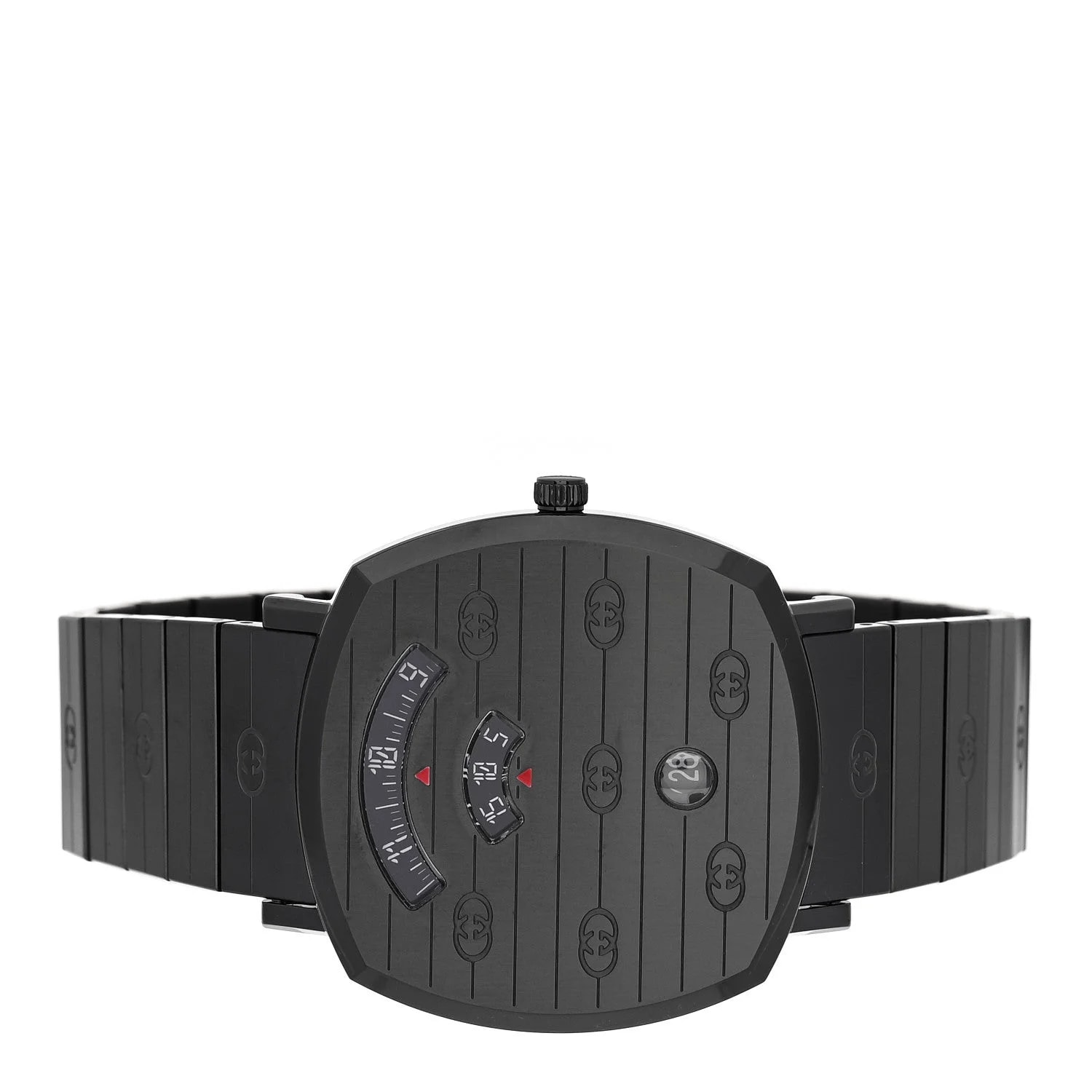 PVD Stainless Steel 38mm Grip Quartz Black 2