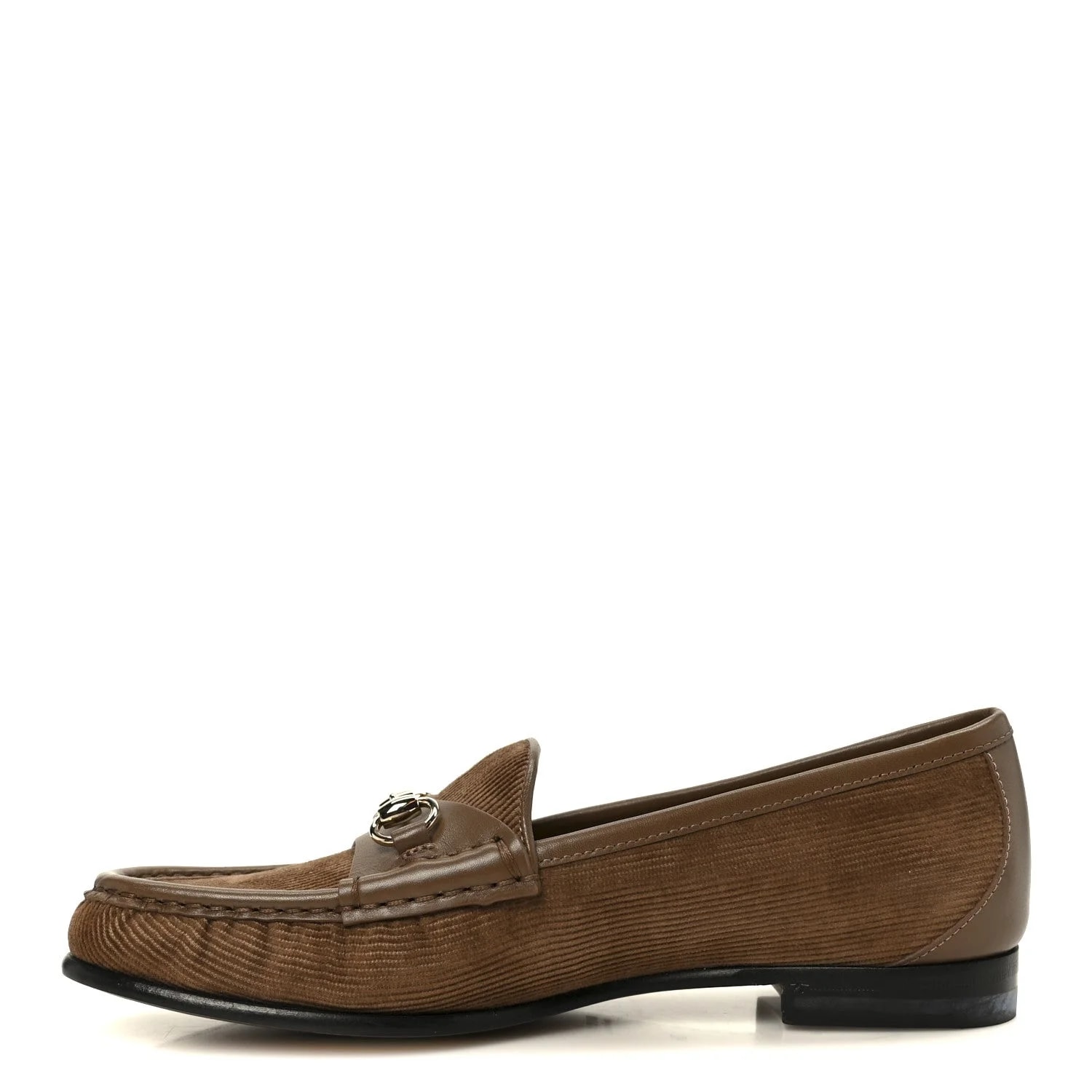 Gucci — 1953 Horsebit 36 Velvety — Designer Shoe — resale