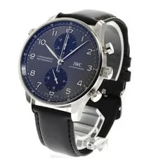 IWC Schaffhausen Portuguese IW371216 41mm SS Grey Dial Hand-Wind #C005 2