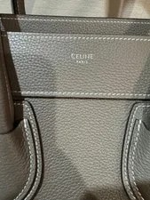 Celine Luggage Logo Damier Material 4