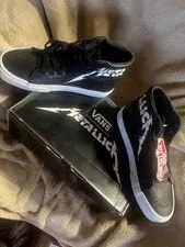 NEW Vans X Metallica Sk8-Hi 2018 - ’S 7 / ’S 8.5 With Box 2