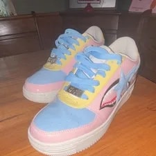 A Bathing Ape Bapesta M2 20th Anniversary Shark WGM Star 4