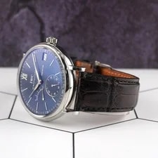 IWC 45mm Portofino 8 Days Power Reserve Blue Dial Steel 3