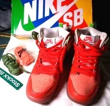 Nike SB Dunk High Pro QS "Strawberry Cough" Sz 5.5M/7W OG Box & 3 Sets of Laces 4