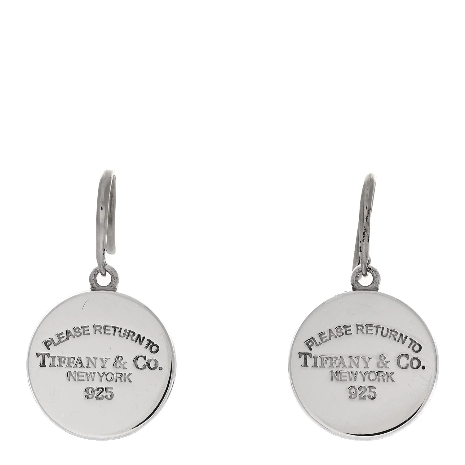 Tiffany & Co. — Return To Tiffany Round Tag Drop — Jewelry — resale