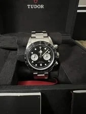 Tudor Black Bay Chrono 41mm Black Dial Automatic Chronograph SS Bracelet Box 2