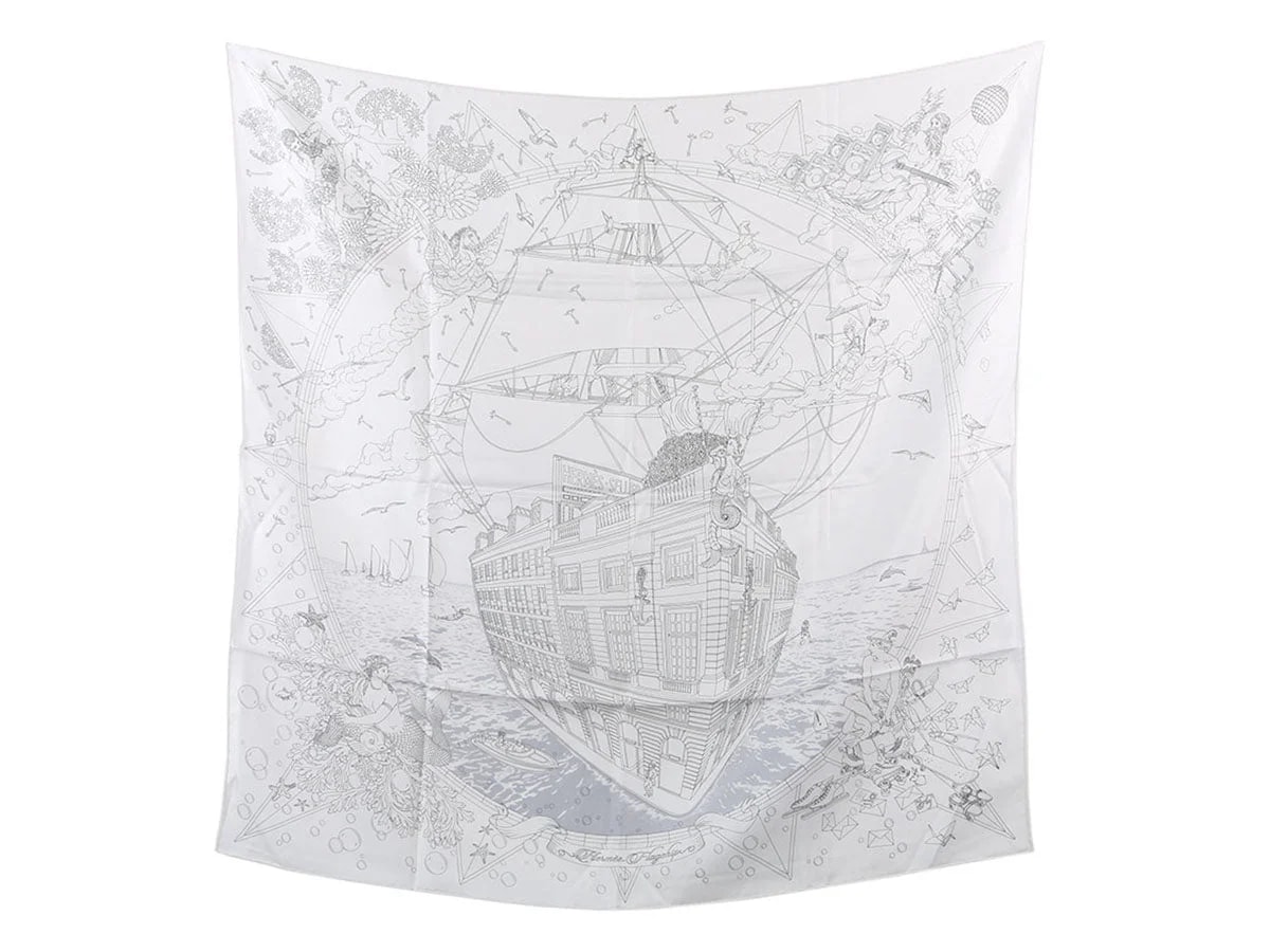 Hermès — Hermès Flagship Scarf 90cm — Accessory — resale