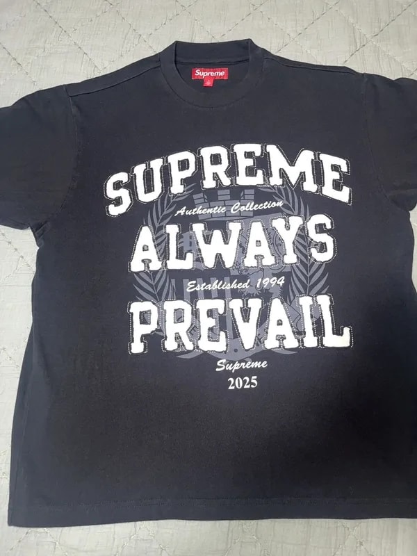 Supreme — Supreme Prevail S/S Top — streetwear — resale