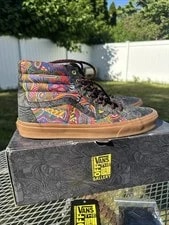 Vans X Zio Ziegler Sk8-Hi OTW Gallery Sz 13 Barely Condition With Box 2