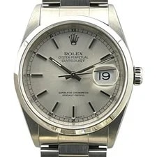 Rolex — Rolex Datejust 16200 36mm Stainless Steel Silver OKW1046 — Watch — resale