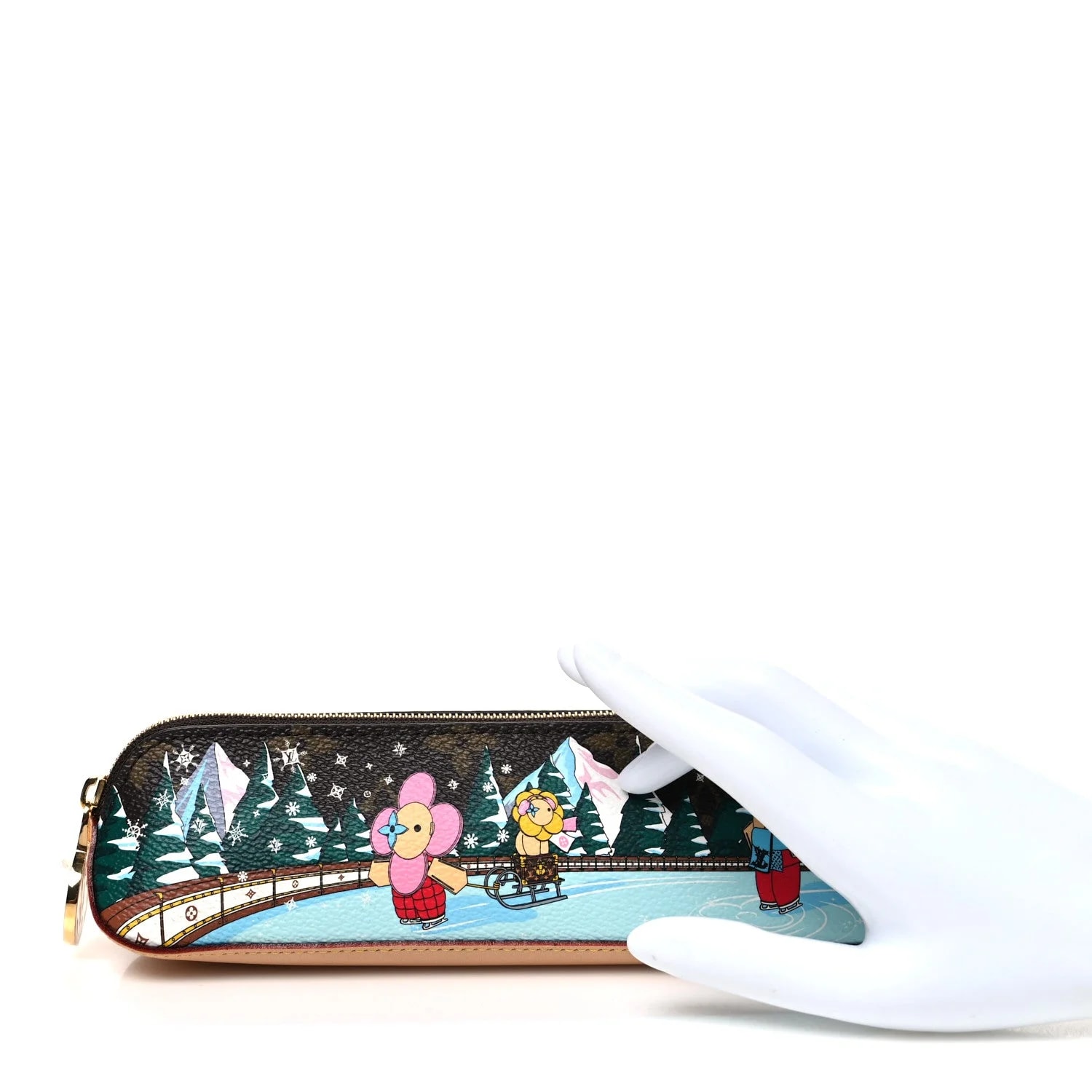 2023 Christmas Animation Alpine Pencil Pouch 2