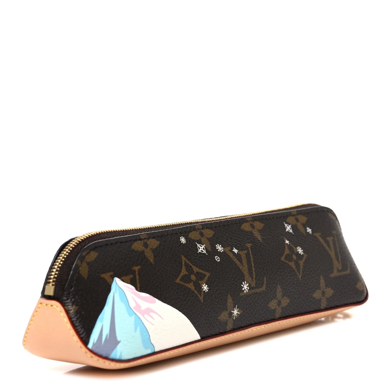 2023 Christmas Animation Alpine Pencil Pouch 3