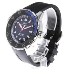 IWC — IWC Aquatimer Deep Two IW354702 48mm SS Black Dial Automatic #C1899 — Watch — resale
