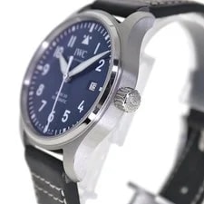 IWC Pilot IW328203 Stainless Steel Leather 40mm 2022 Box and Papers #KNW1080 2