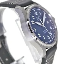 IWC Pilot IW328203 Stainless Steel Leather 40mm 2022 Box and Papers #KNW1080 3