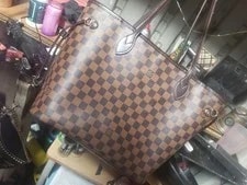 Louis Vuitton Neverfull Drawstring W/ Receipt 3