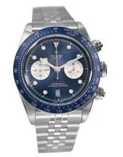 Tudor Black Bay Chrono 79360B Blue Dial Steel 41MM Automatic Sept. 2025 2