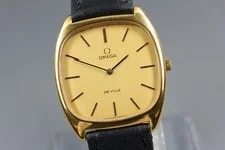 1976 Near Omega de Ville 32mm 111.0139 Manual Wind Gold Dial 2