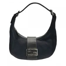 Fendi — Fendi Mamma Baguette Half Moon Hardware — Handbag — resale