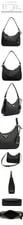 Prada Triangle Logo Hobo 1BC204 NZV F0632 150342047 4