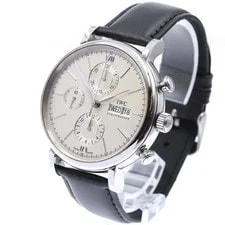 IWC Portofino IW391007 42mm SS Silver Dial Automatic #C4868 2