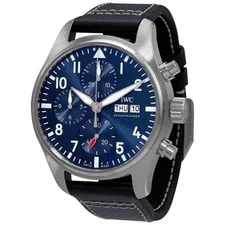 Pilot Chronograph Automatic Blue Dial IW388101 2
