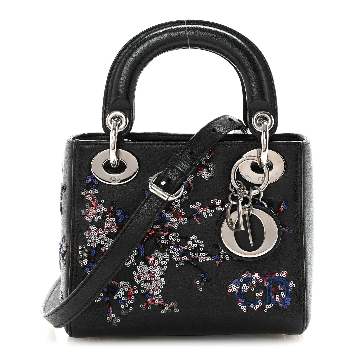 Dior — Sequin Embroidered Mini Lady Dior — Handbag — resale