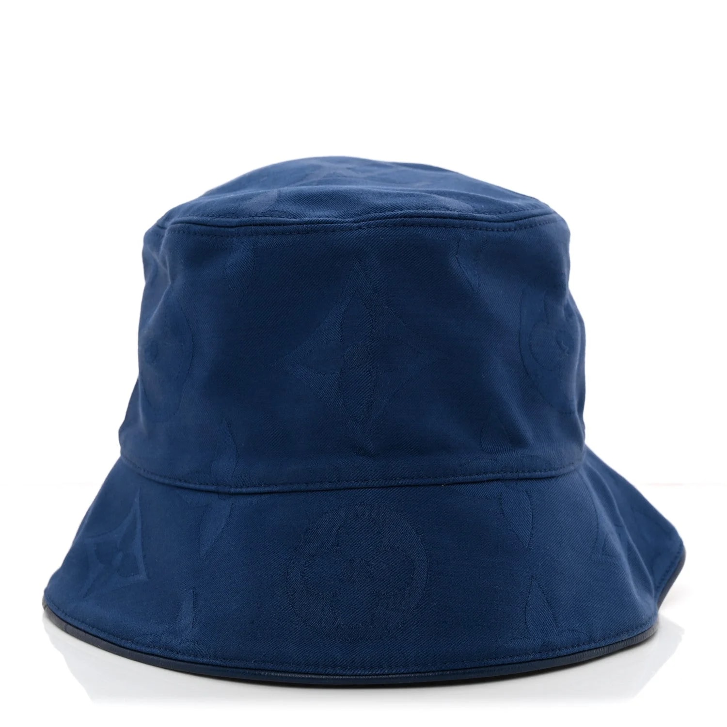 Louis Vuitton — Cotton Flower Tile Reversible Bucket Hat — Accessory — resale