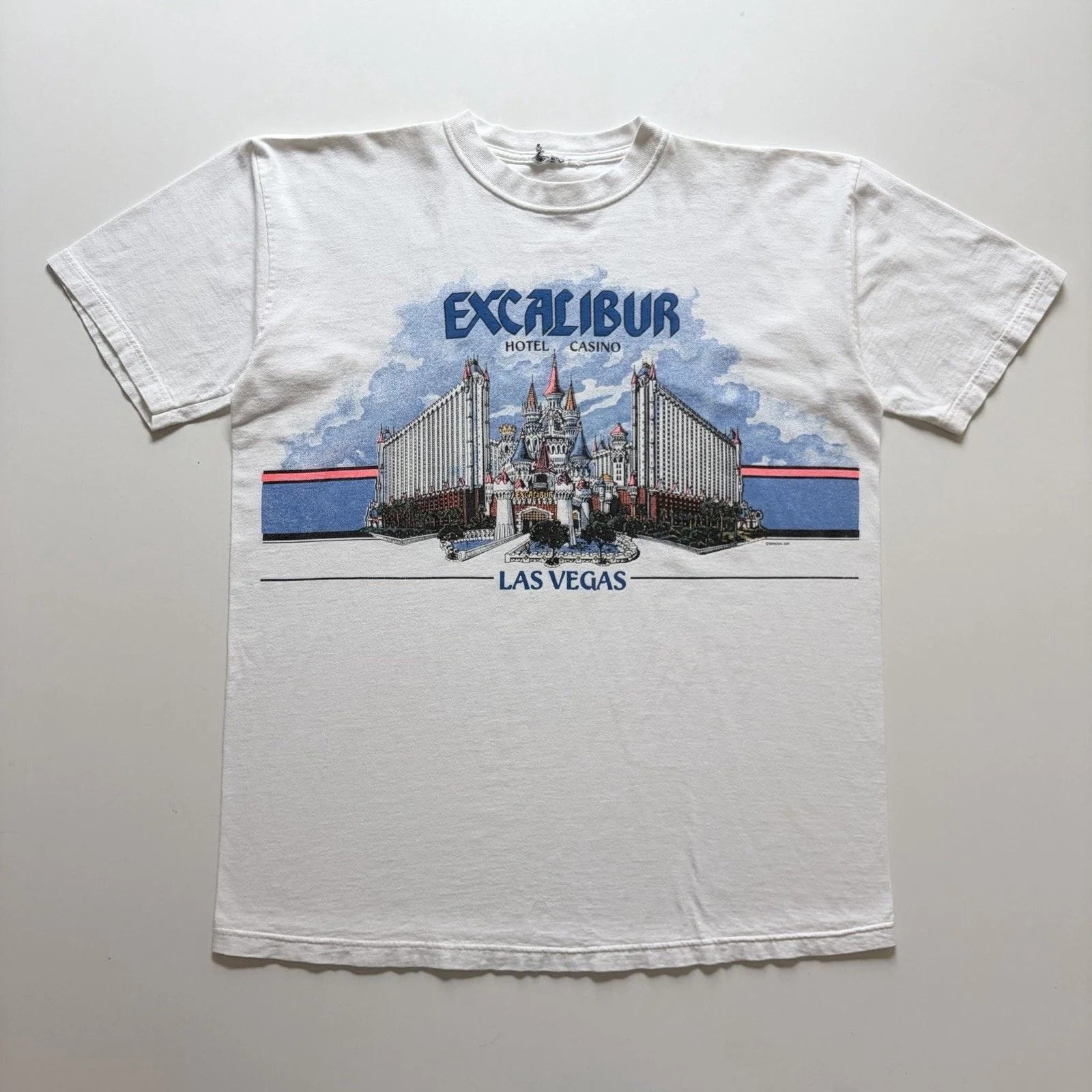 90s Excalibur Las Vegas Shirt 2XL Hotel Casino — streetwear — resale