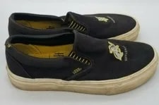 Vans Harry Potter Hufflepuff Classic Slip on Shoes 5.0 6.5 Free Ship 4