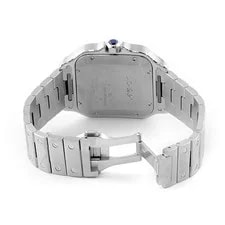 Cartier Santos de LM WSSA0018 Stainless Steel 39.8mm Silver Dial #TKW653 3