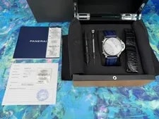 Panerai Luminor PAM01218 Chronograph Automatic 44mm PAM 1218 White Dial B & P 4