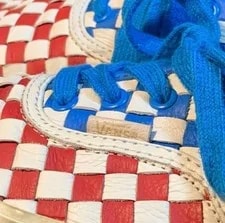 8.5US Vans Braided Full Authentic Checker Vhtf Model LTD 3
