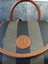 -Authentic Fendi Backpack - Pequin Pattern From the Early To Mid 90s 2