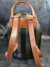 -Authentic Fendi Backpack - Pequin Pattern From the Early To Mid 90s 3