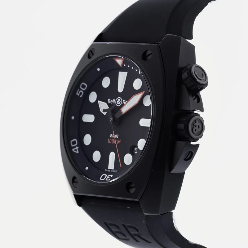 Bell &Amp; Ross Marine Diver BR 02-20 2